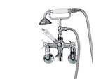 Walford Miscelatore Retro Vasca Argento Cromo A Parete Lauferi