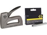 Pinzatrice Manuale C.K, Per Punti Metallici Da 6 A 14 Mm Con Robusto Corpo In Alluminio Fuso, Ergonomico In Bi-Materiale (496001)