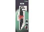 Wera 05073596001 Set Di Chiavi Esagonali A L Metriche 9 Pz