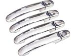 4 X Maniglie Delle Porte Cromate Per Vw T5 T6 Touran Caddy Dal 2003> (Acciaio Inox)