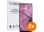 Vai Solidale! Motorola G85 5G Protezione Dello Schermo In Vetro Temperato - Duopack