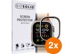 Solidale! Pellicola Protettiva Per Apple Watch Ultra 3 (49 Mm) In Vetro Temperato - Duopack