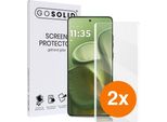 Solidale! Protezione Dello Schermo Motorola Edge 60 Pro In Vetro Duro - Confezione Da Due Pezzi