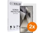 Solidale! Samsung Galaxy S25 Ultra Protezione Dello Schermo Gehard Glas - Duopack
