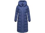 Steppmantel Navahoo "Engelsfeder Xiv", Damen, Gr. Xl (42), Lilablau, Obermaterial: 100% Polyester. Innenfutter: 100% Polyester. Wattierung: 100% Polyester. ÄRmelfutter: 100% Polyester, Gerade Knieumspielend, Hoch Geschlossener Ausschnitt, ÄRmel Ohne ÄRmelschlitz Elastischer Bund, MäNtel Steppmantel, Langer Wintermantel Mit Innenliegenden RucksackträGern
