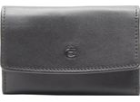 Esquire Pelle Caso Chiave Logo Key Case Black Nero