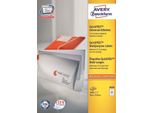 Avery - Etiketten - Weiß - A4 (210 X 297 Mm) - 100 Stck. 24) (3658)
