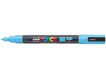 Uni-Ball® 186540 Marcatore A Pigmenti Posca - 0,9 - 1,3 Mm, Azzurro