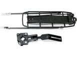 Portapacchi Posteriore Pletscher Quick-Rack Suspension, 26-28", Nero, Capacità Di Carico 10 Kg, Per Montaggio Su Forcellino E Reggisella"