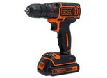 Black & Decker BDCDC18KB-QW Drill Keyless Black. Orange
