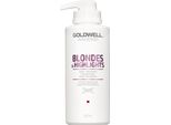 Goldwell Dualsenses Blonde & Highlights Anti-Yellow 60Sec Treatment 500Ml