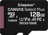 Kingston SDCS2/128GBSP Scheda Sd Microsd 128GB Kingston Sdxc Canvas+ (Classe10) O.Ad Al Dettaglio