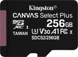 Kingston SDCS2/256GBSP Scheda Sd Microsd 256GB Kingston Sdxc Canvas+ (Classe10) O.Ad Al Dettaglio