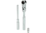 Ks Tools Werkzeuge-Maschinen Gmbh Set Di Cricchetti Reversibili Da 1/4" Con Adattatore Per Bussole, 3 Pezzi (918.1590"