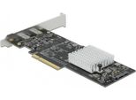 Delock - Usb-Adapter - Pcie 3.0 X8 Low-Profile - USB-C 3,2 Gen 2X2 X 2 (89011)