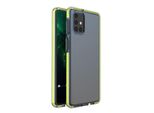Spring Case Pokrowiec ŻElowe Etui Z Kolorową Ramką Do Samsung Galaxy M31S ŻółTy
