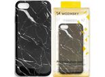 Wozinsky Marble Gel Custodia Cover Samsung Galaxy S21 Ultra 5G Nero