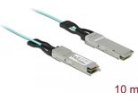 Delock - Cavo Di Connessione Diretta 40Gbase - Da Qsfp+ (M) A Qsfp+ (M) - 10 M - 3 Mm - Fibra Ottica - SFF-8436 - Ca Ottica Attiva