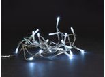 Meissa Led - 2 M - 20 Lampade Bianche - Filo Trasparente - Modulatore - Pile Non Fornite