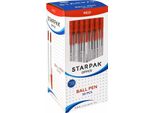 Cristal Penna A Sfera Con Cappuccio Rosso P50 Starpak Prezzo Per 1 Pezzo