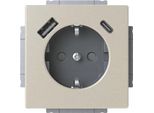 Busch-Jaeger Schuko Steckdose USB-A+C 20 EUCB2USBAC-866 (2CKA002011A6314)