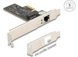 Delock Pci Express X1 Karte Zu 1 X RJ45 5 Gigabit Lan RTL8126 (81260)