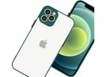Milky Case Custodia In Silicone Flessibile Traslucido Per Samsung Galaxy S21 Ultra 5G Verde Scuro
