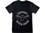Something Different - Maglietta "Support Your Local Witch Coven"" Per Bambini/Ragazzi Unisex SD10134 (Xl) (Schwarz)"