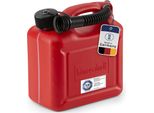 Tanica Per Carburante Tanica Per Benzina Da 5 Litri, Tanica Per Gasolio Rossa
