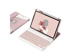 Inf Custodia Con Tastiera Bluetooth Girevole A 360° Per Ipad 9.7 - Rosa