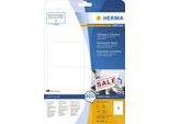 Herma 4350 Etichette A4 Bianco 96X63,5 Mm Carta Mobile/Rimovibile Opaca 200 Pz.