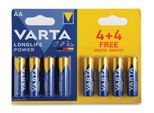 Alcaline Aa/Lr6 1,5V Promo Pack 4+4 Pz 4906.121.448 (Blister)
