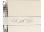 Goldbuch Album A Spirale Quaderno Linum Beige 22X20 Cm 40 Pagine Color Crema