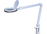 Lampada Da Lavoro Da Scrivania A Led Con Lente D'ingrandimento - 8 Diottrie - 8 W - 60 Led - Bianca