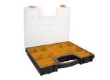 Scatola Portaoggetti In Plastica Con Contenitori Rimovibili - 420 X 335 X 65 Mm - 9,1 L