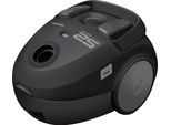 Sencor Svc 52BK-EUE3 Aspirapolvere Con Sacco, Motore Eco Ad Alta Efficienza Da 700 W, Tubo Telescopico In Acciaio Inox, Sistema Di Filtraggio A 5 Stadi, Volume Del Sacco Polvere 1,5 L