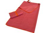 Dyckhoff 02730 48 508 Dyckhoff Mikrofaser Handtuch Mit ReißVerschluss Koralle 80,0 X 180,0 Cm