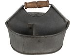 Portapiante Clayre & Eef 20X18X16 Cm Ferro Grigio