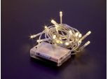 Mini Lampada Da Tavolo Led - 2 M - 20 Lampade Bianco Caldo - Filo Trasparente - Modulatore - Pile Non Fornite