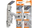 Pannello Doccia Display A Led Della Temperatura, Funzioni Doccia Multiple, Nichel-L-8009