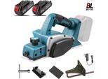 Pialla Elettrica, Motore Brushless, Profondità Di Taglio Regolabile, 2 Batterie, Eu