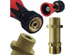 Rosfix Set Lancia Mini M22 Con Ugello A Getto Piatto Da 40° E Adattatore – Ricambio Per Idropulitrici KäRcher K2 – K7, Hd, Hds, Kranzle | 200 Bar