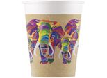 Elephant 8 Bicchiere Di Carta Compostabile 200Ml