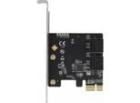 Delock - Speicher-Controller - Sata 6Gb/S Low-Profile - 600 Mbps - Pcie 3.0 X2