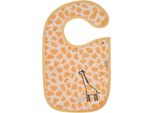 Lätzchen STERNTALER mit Einlage Giraffe Kaya, Baby, beige (sand), Baumwolle, Polyester, Lätzchen