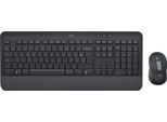 Logitech Signature MK650 For Business - Set Tastiera E Mouse - Senza Fili - 2,4 Ghz, Bluetooth Le - Azerty - Belgio - G