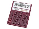Calcolatrice Eleven SDC888XRD, Rossa, Da Tavolo, 12 Cifre