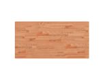 Piano Del Tavolo 100X50X2,5 Cm Rettangolare In Faggio Massiccio