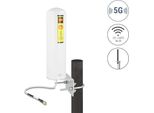 Delock 5G Lte Antenne Sma Stecker 3 - 5 Dbi Starr Omnidirektional Wand- Und Mastmontage (10036)
