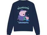 Peppa Pig - Felpa "Roarsome"" Per Bambini/Donne Unisex TV21388 (M) (Marine)"